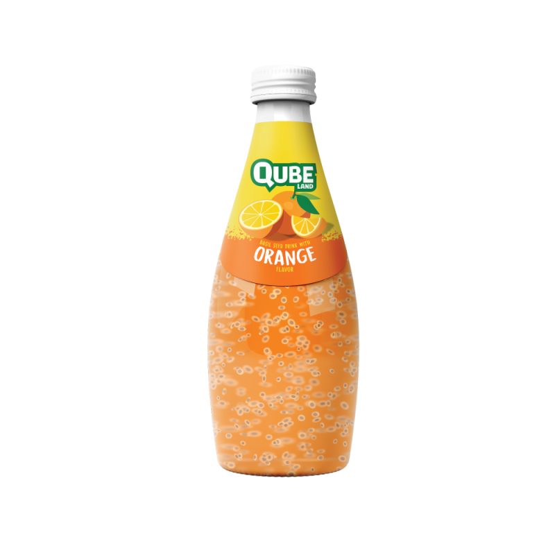 Basil Seed Drink Orange