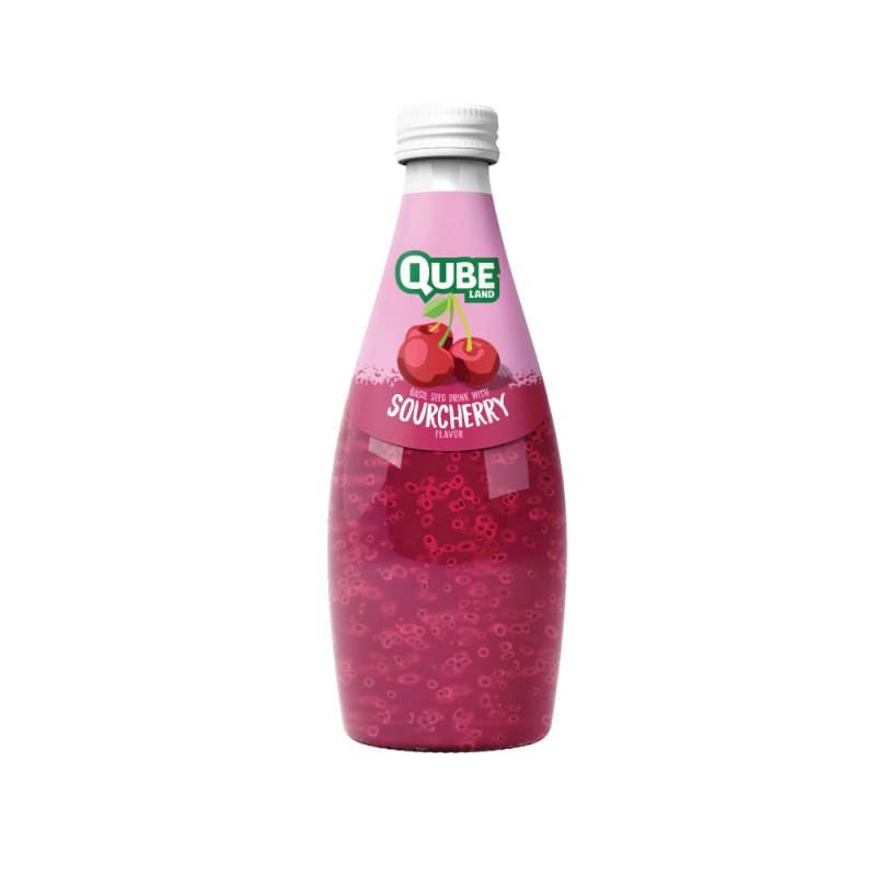 Basil Seed Drink Sour Cherry